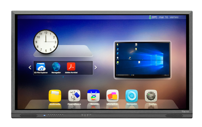 Monitor Interactiu Traulux TLM 65" - 75” 4K